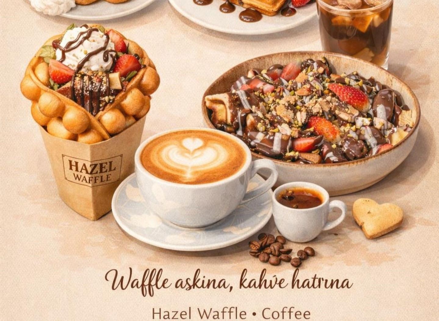 Bardak Waffle + Türk Kahvesi